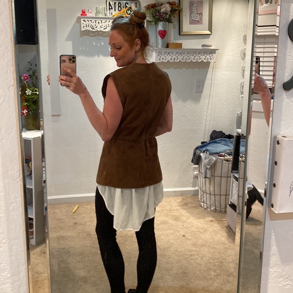 VTG suede vest - Picture 2 of 8